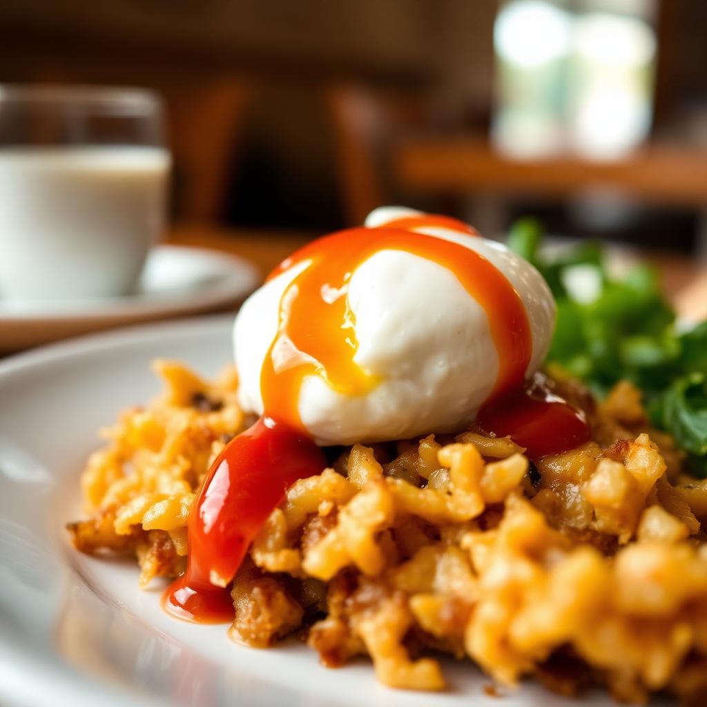 Poached Eggs & Hash
